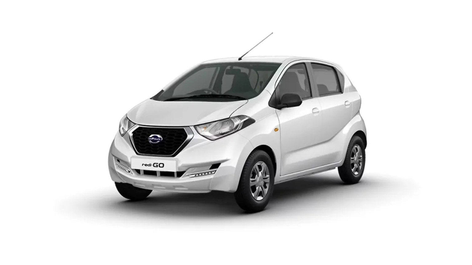 White Datsun redi-GO